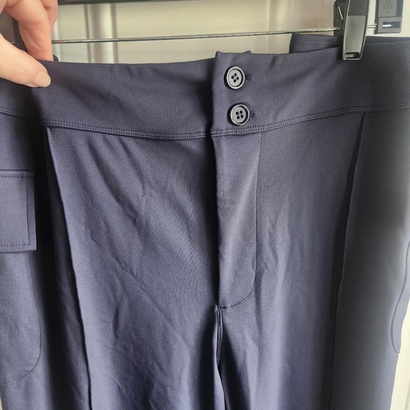 NWOT Navy Halara 3x Dress Butter Soft Pants With Side Pockets - Picture 6 of 8